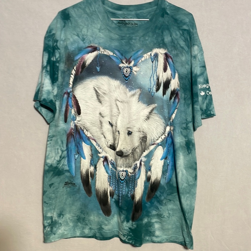 The Mountain Native Wolf Shirt
